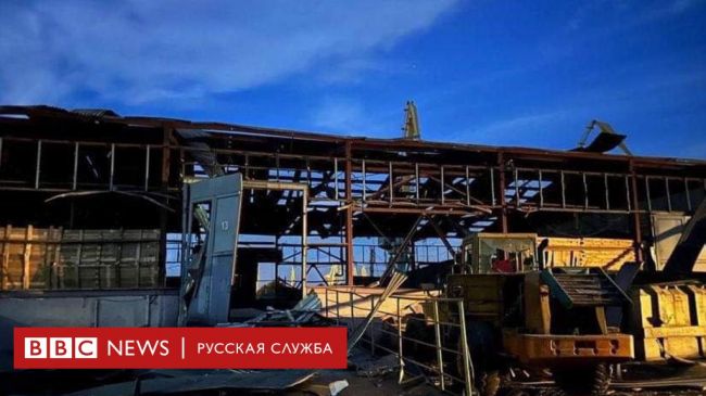 Российские беспилотники нанесли удар по порту Измаил